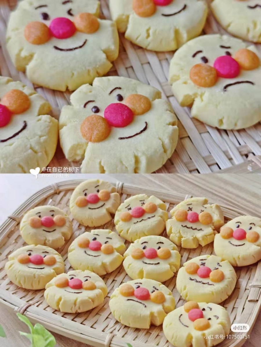 面包超人玛格丽特饼干个个都像电视机走出来一样可爱！