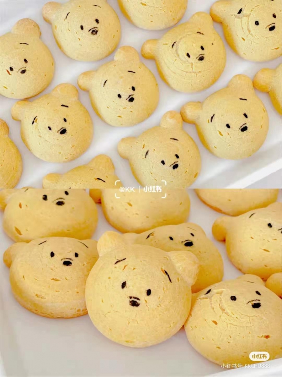 维尼熊麻薯球 食谱教程