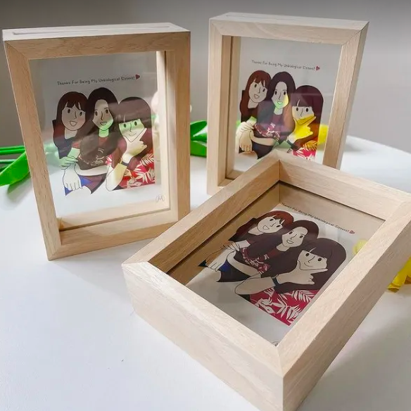 最不想收到的圣诞礼物-相框