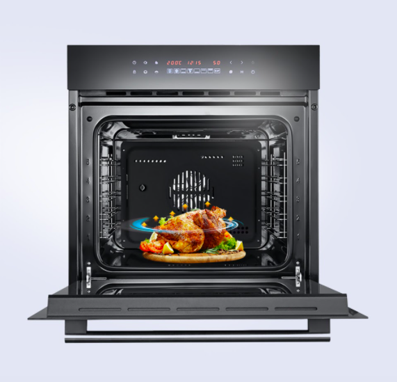 新手下厨时很常会遇到被油溅、烧伤、烫伤的问题，选用烤箱下厨就能避免掉这些情况啦！不得不说ROBAM烤箱的安全防护非常贴心，拥有「三层隔热低温玻璃」可以更好的帮助隔热，避免烫伤的问题。同时还比一般的钢化玻璃多了一层低辐射镀膜，让人可以更加的放心使用。