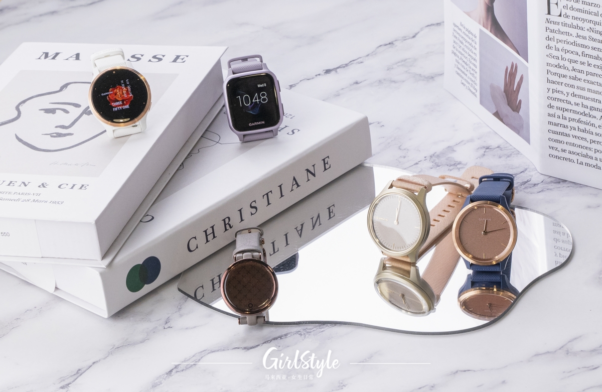 Garmin智能手表系列超懂少女心,有着精美高级的轻奢风表盘。简约大气又不失时髦感上手显气质,绝对是精致女孩必备的时尚单品!