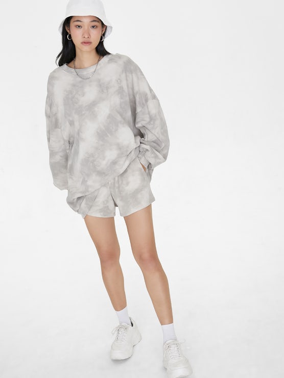 酷女孩扎染风Sweatshirt