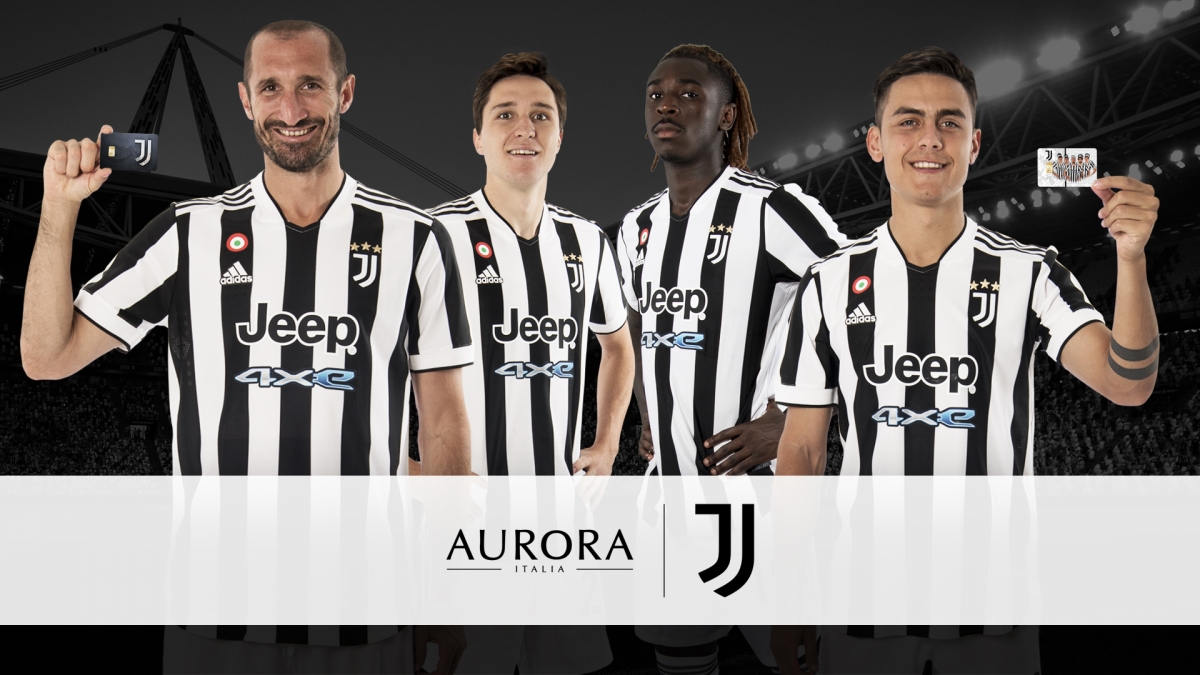 Aurora Italia X Juventus 足球俱乐部 限量 24 K 金片