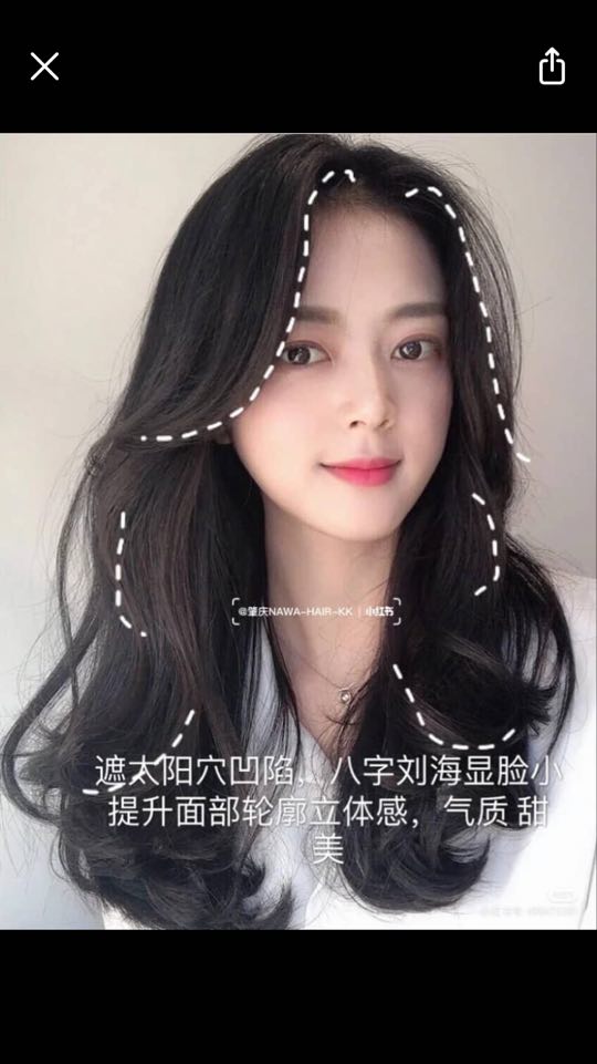 这款堪称超级减龄的卷发,简约低调的风格使得脸部曲线看起来更加柔和,不管你是要披发或是把头发扎起来,都非常好看!