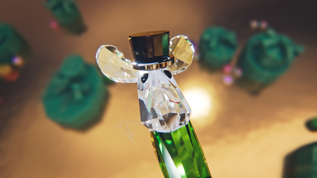 奶牛Mo+麋鹿Ricci分别穿上了圣诞小精灵和圣诞老人的装束。