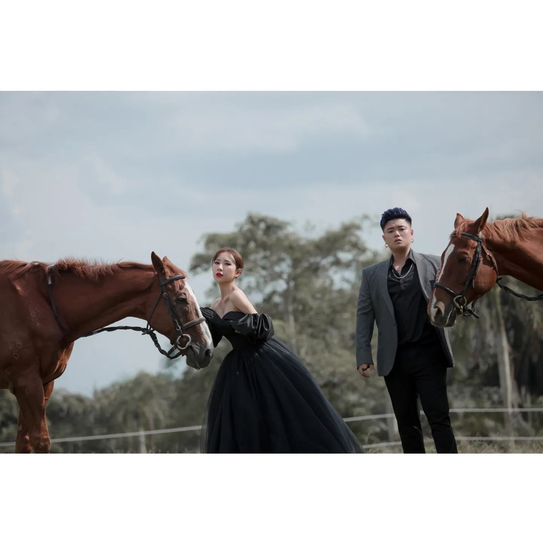 祝福恭喜他们~也大赞男的帅女的美