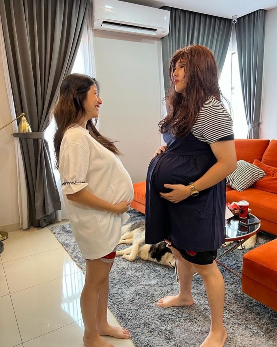 一日孕妇体验,可盐可甜…谁比较美?