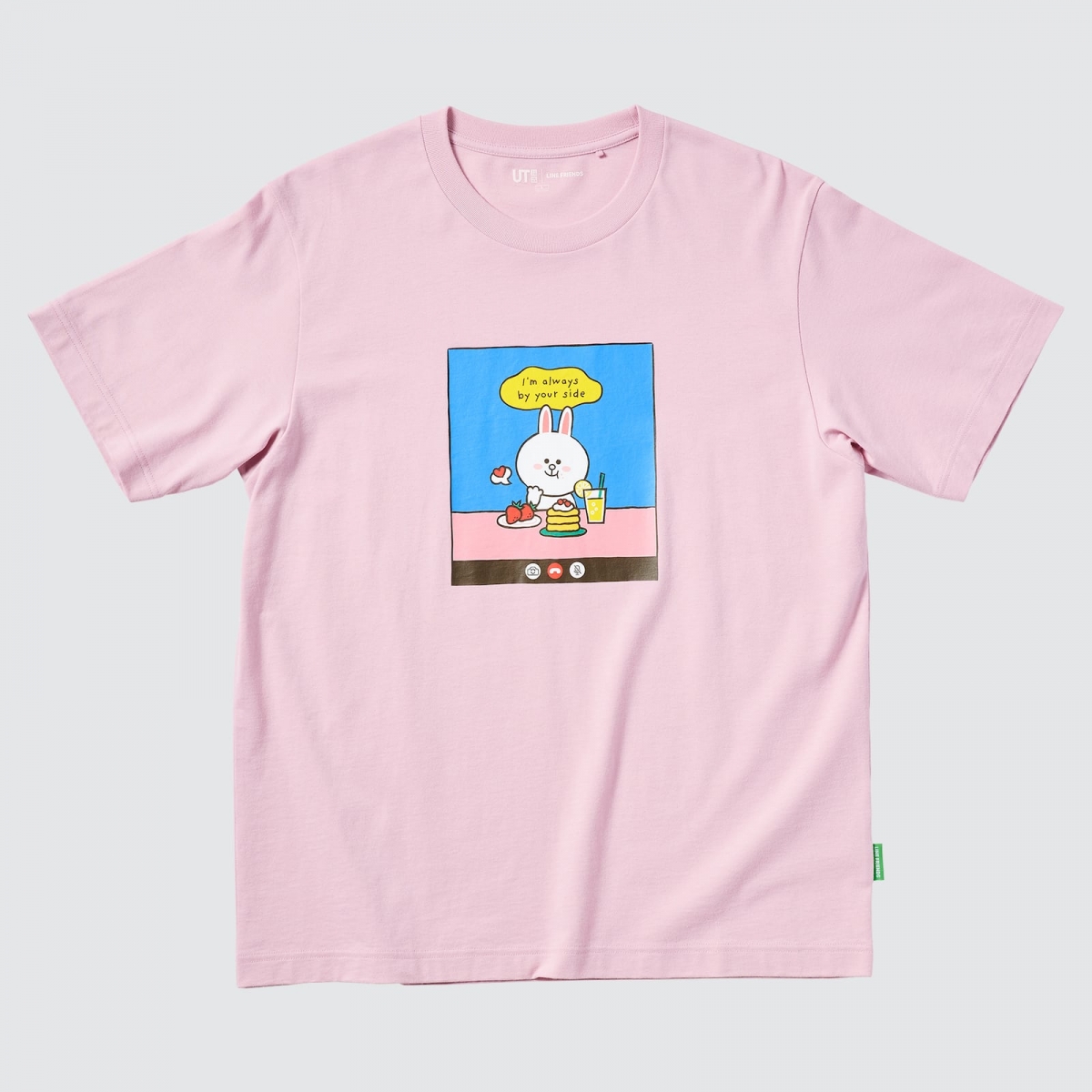兔兔「宝宝粉」T 恤则是以粉嫩嫩的少女色呈现。