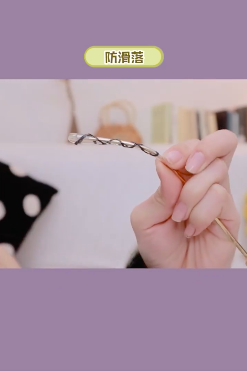 帮助眼镜架和耳朵之间的摩擦力大大地增加