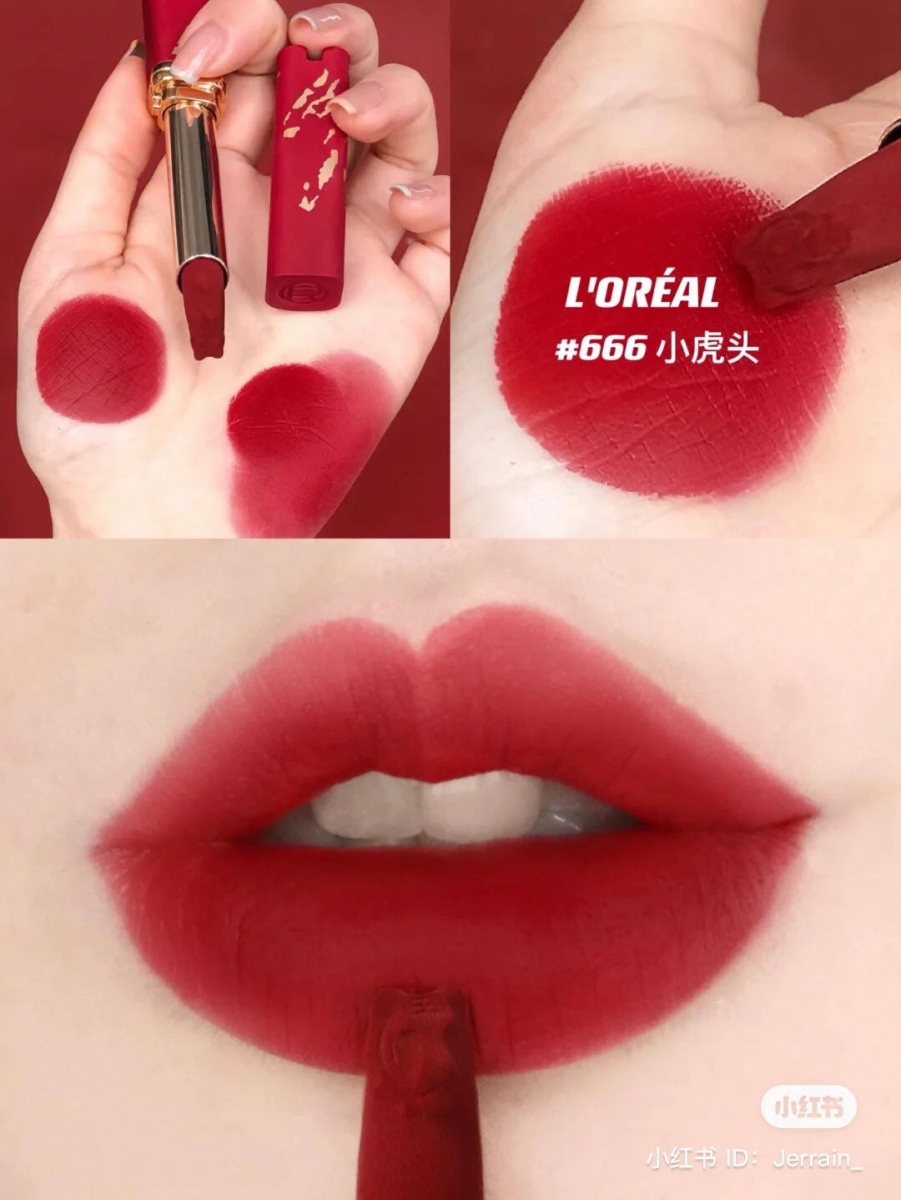 精致的虎头浮雕搭配雾面细致的管身，拿在手里瞬间气场全开成为最 ONG 女神。