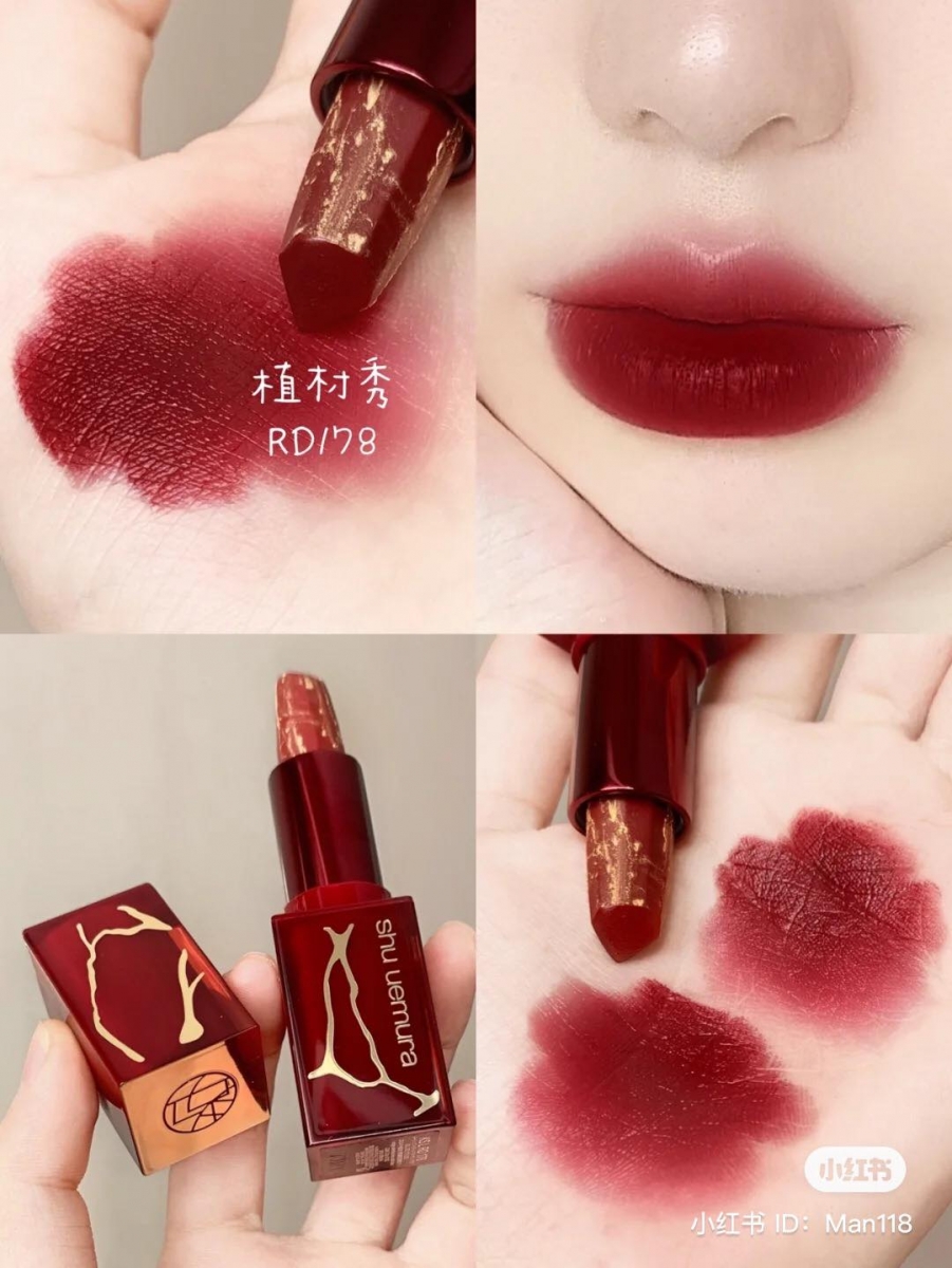 熔岩闪电般的唇膏设计，饱和度非常出色，涂在嘴上立即将自信点燃，以炽热的精神迎接好运气。