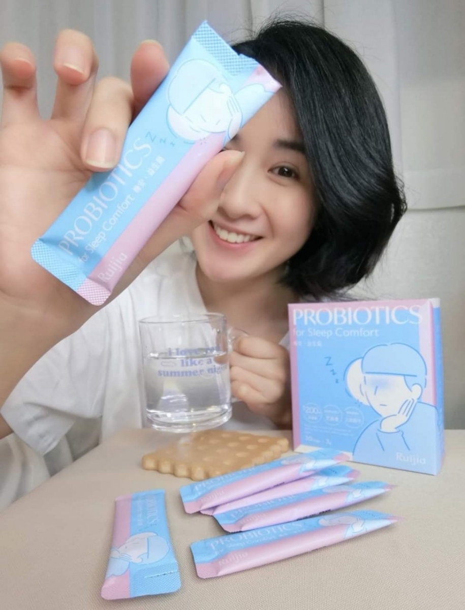 晚安益生菌就能帮助修正睡眠模式，让你放松心情可以快速的安稳入睡。主要添加了安定因子芝麻素，能够缓和精神压力重整晚安机能。使用全球唯一的专利制程，添加了专利钙镁D三效因子，能够让体内快乐因子增加46.2%保持愉悦心情。