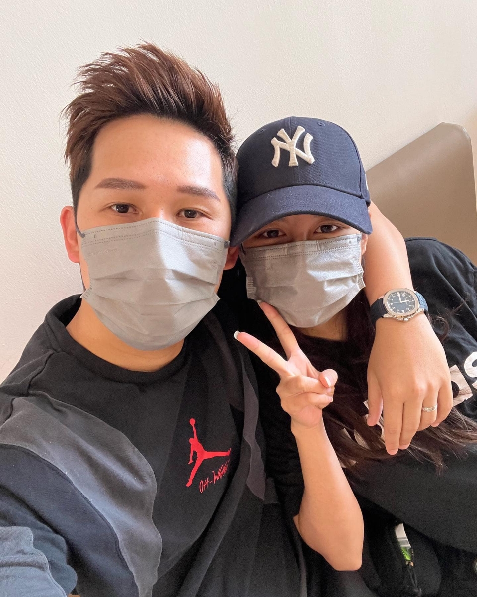 最近Jeff就在网上发贴文,向大家透露这次是Inthira最后一次去做产检