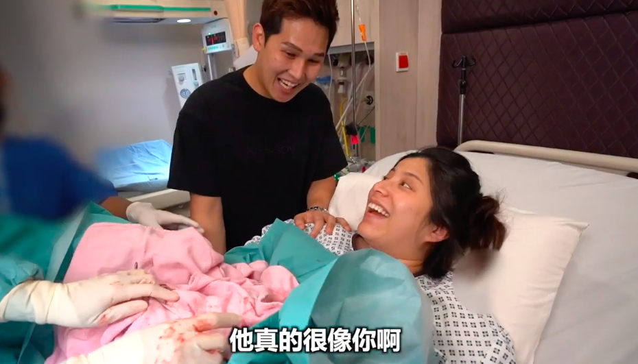 「梁马路」出世那一刻,五官神韵都超像 Jeff ~Jeff 也不知所措表示「为什么那么像我」。