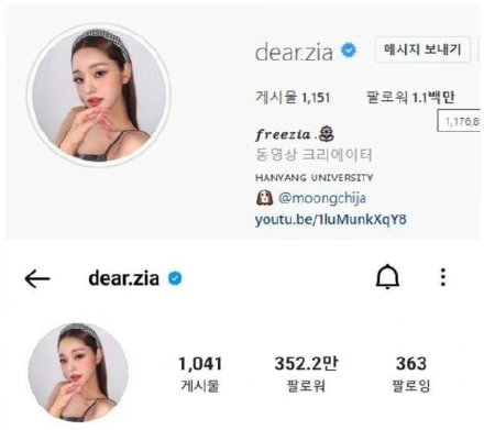 穿假货事情发酵后,很多网友也发现她删除了几百条 Instagram 贴文 (Before)