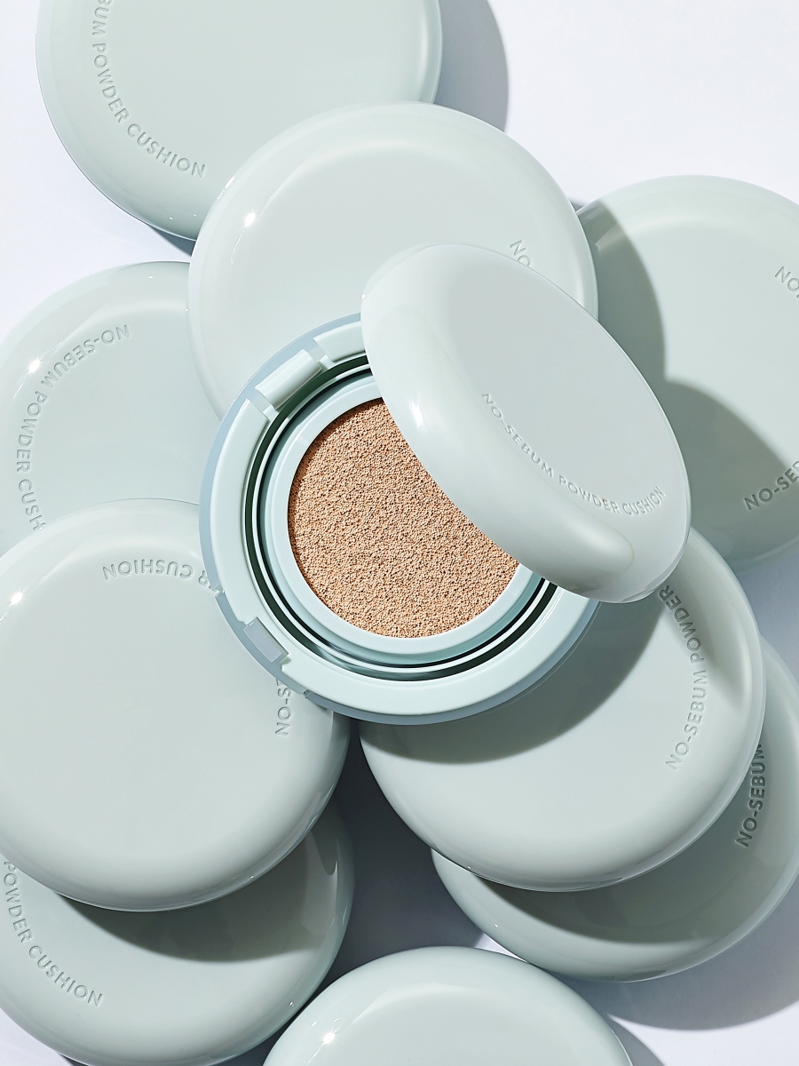 No-sebum Powder Cushion颜值超高,贯彻简单美的设计理念