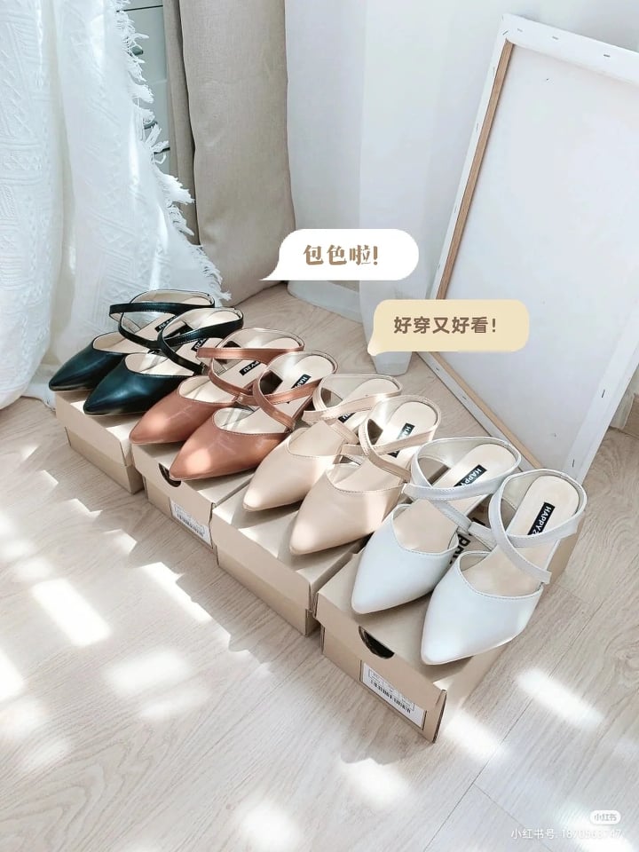 这款尖嘴鞋简直超时髦的!