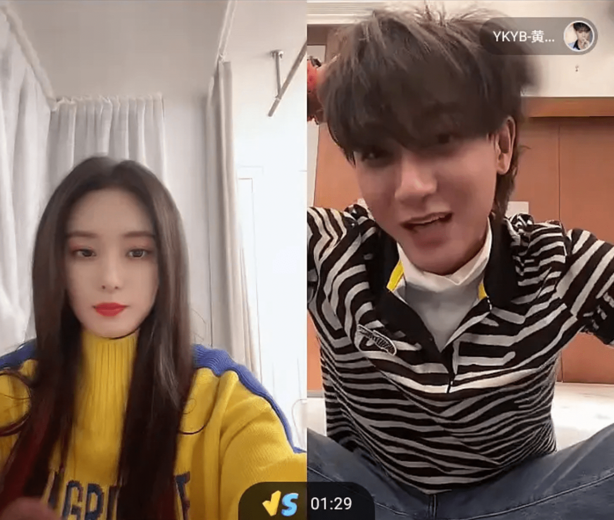 网友们也在留言区表示：「这样撒糖模式，还是第一次见」、「这画面有点甜」