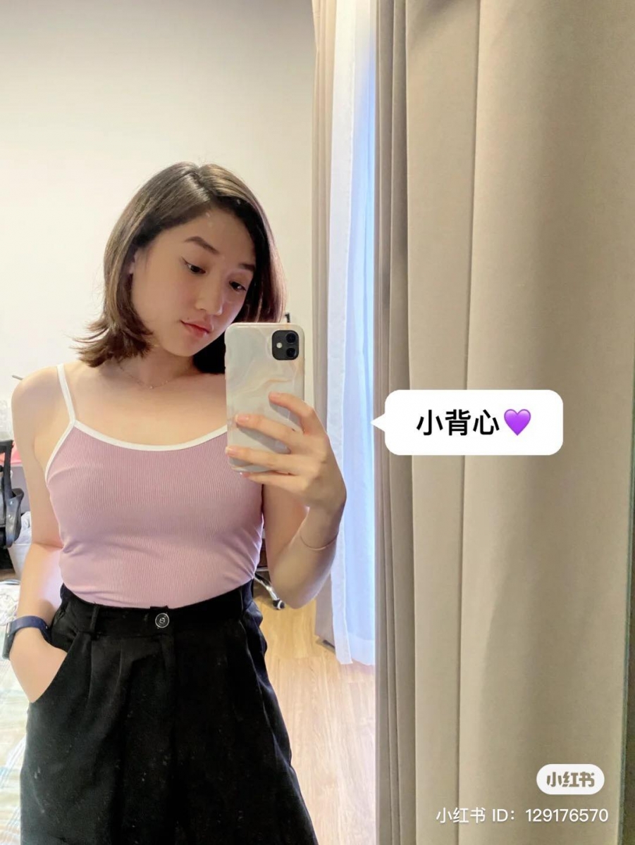 不管是牛油果绿还是香芋紫穿在身上都非常显瘦又性感。