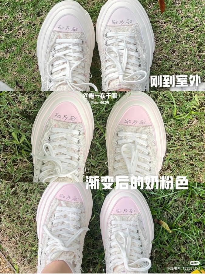 值得一提的是,这款「小香风帆布鞋」原来还藏了一个秘密哦!