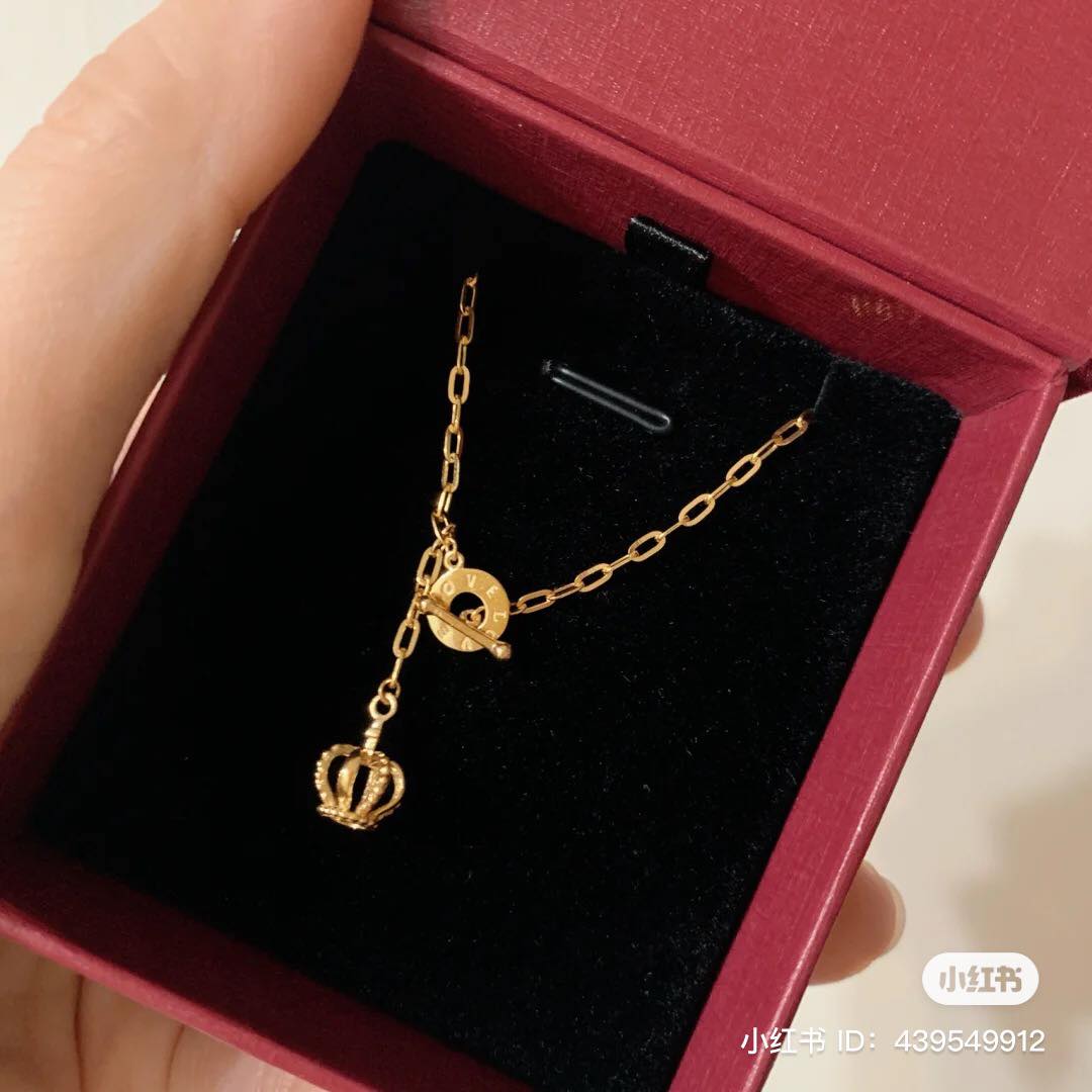 长庆金钻. 金皇冠吊坠金饰