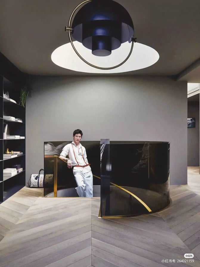 螺旋梯的设计也很特别~