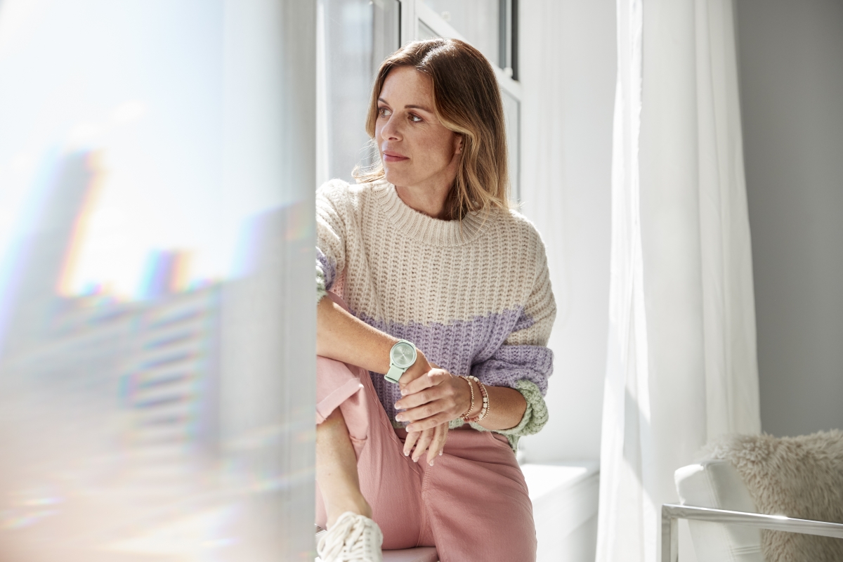 薄荷绿让人有一种舒服清新感