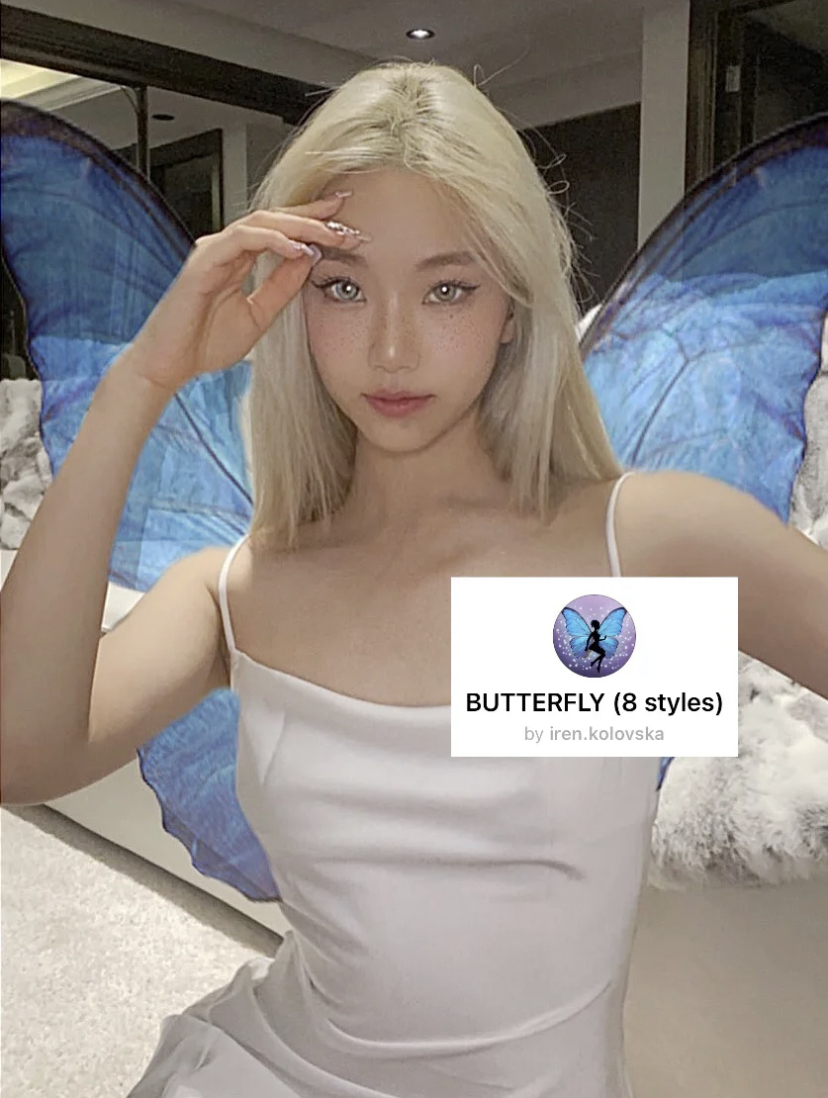 INS滤镜:BUTTERFLY (8 styles)