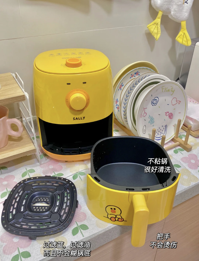 喜欢Line Friends的朋友们,一定会喜欢这个联名款空气炸锅!