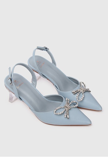 2.Disney Princess Cinderella The Glass Slipper Transparent Slingback