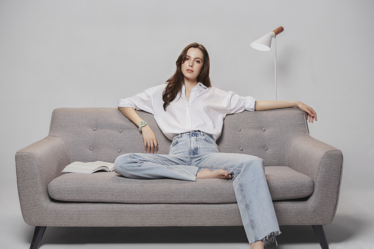 自然融入休闲全身完美的穿搭