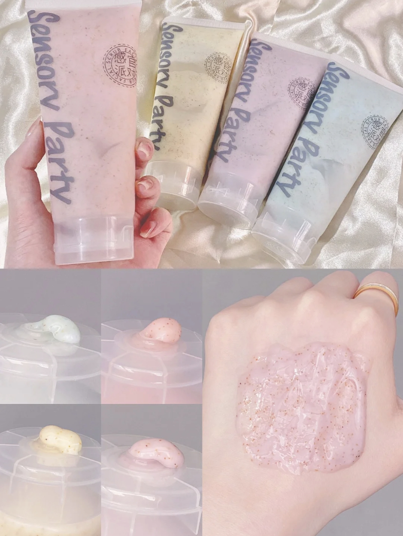 温和去除废旧角质还能提亮肤色,胡桃壳颗粒在使用时不会有刺痛感。