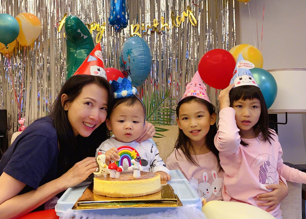 渐渐淡出荧幕把重心放在照顾孩子身上