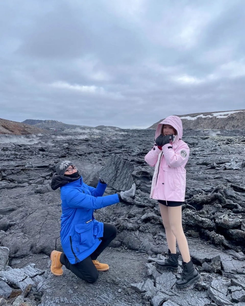 但在评论区底下，有网友则认为林尚进很像和Gatita来真的。