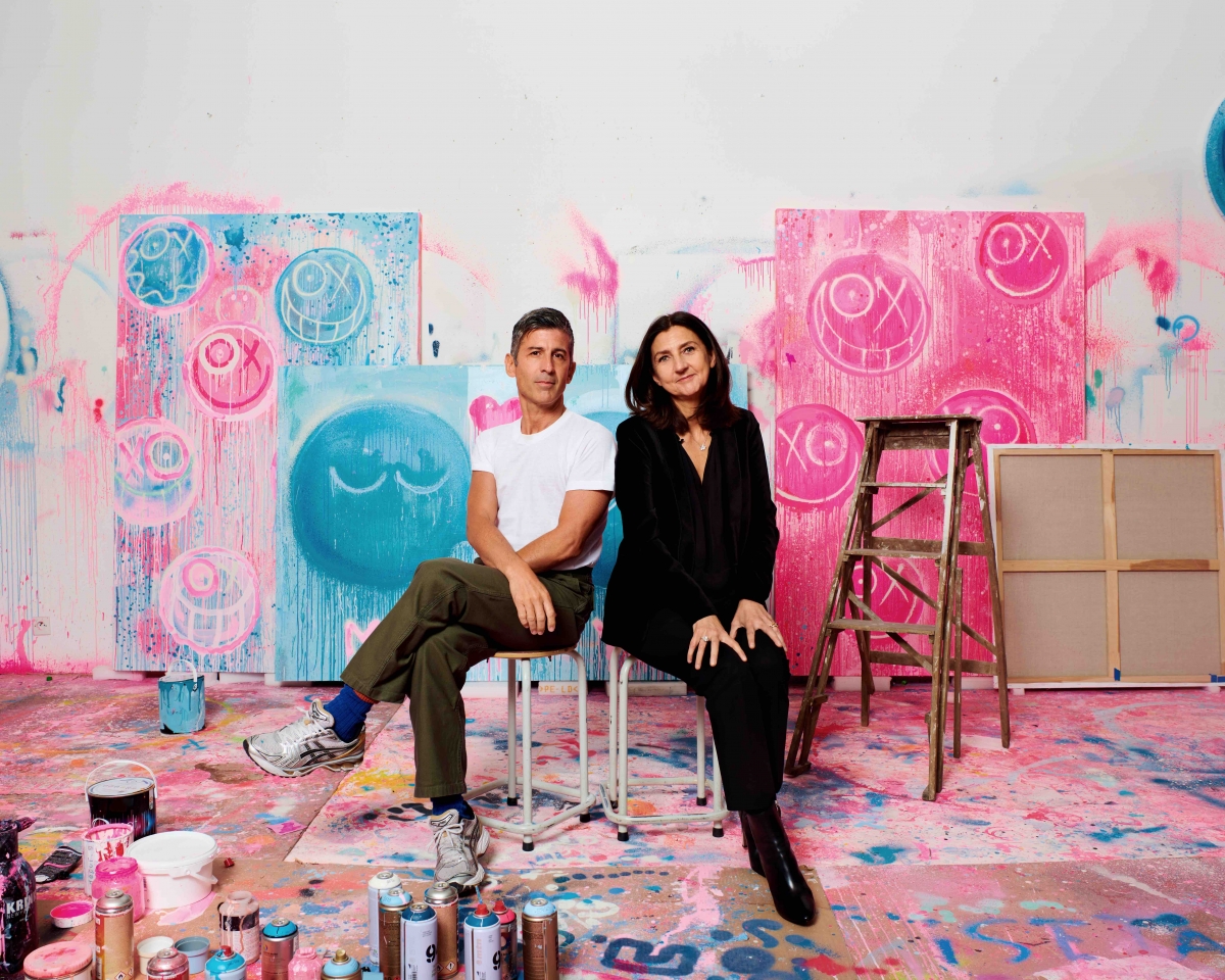 Longchamp创意总监Sophie Delafontaine携手巴黎艺术涂鸦大师André发布超强联名系列