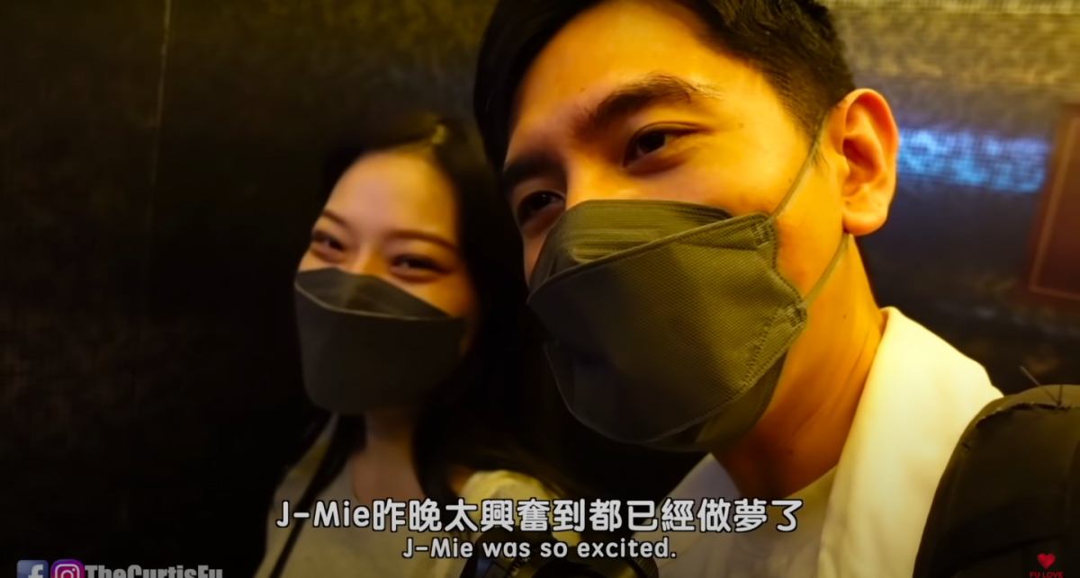 影片一开始，准妈妈J-Mie坦言自己昨晚太兴奋做了个很奇怪的梦～