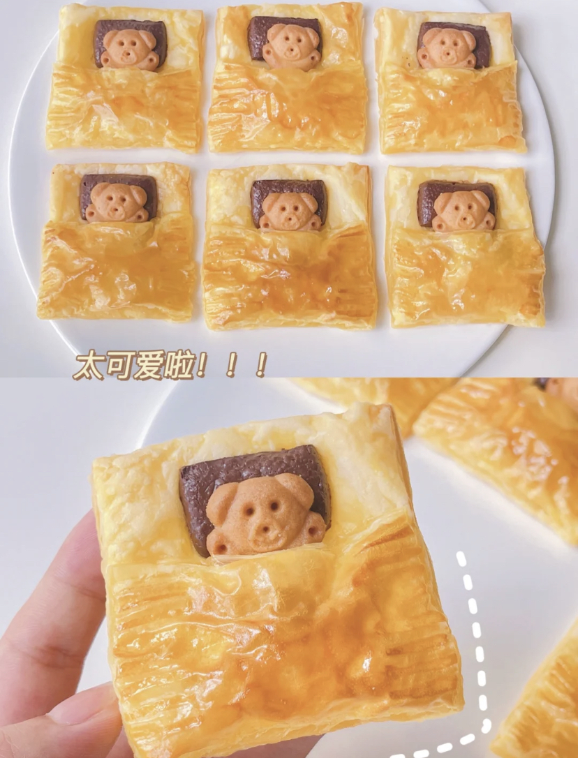 晚安小熊派做法