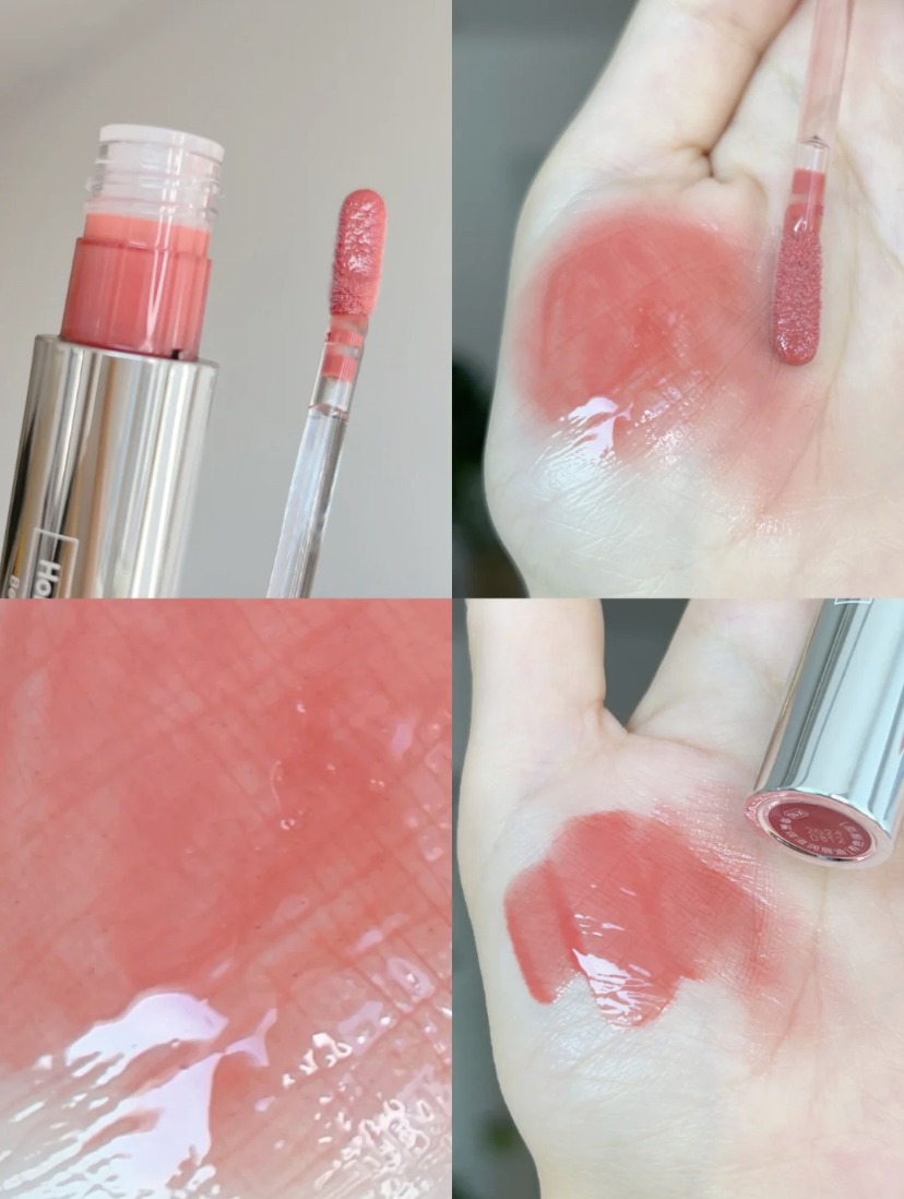 带有非常自然的玫瑰粉色，可以滋润双唇的同时提升气色！
