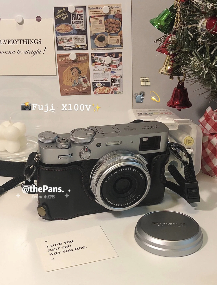 富士相机拍照时就是会有日系感滤镜效果,原片直出就已经像是修好的图一样!