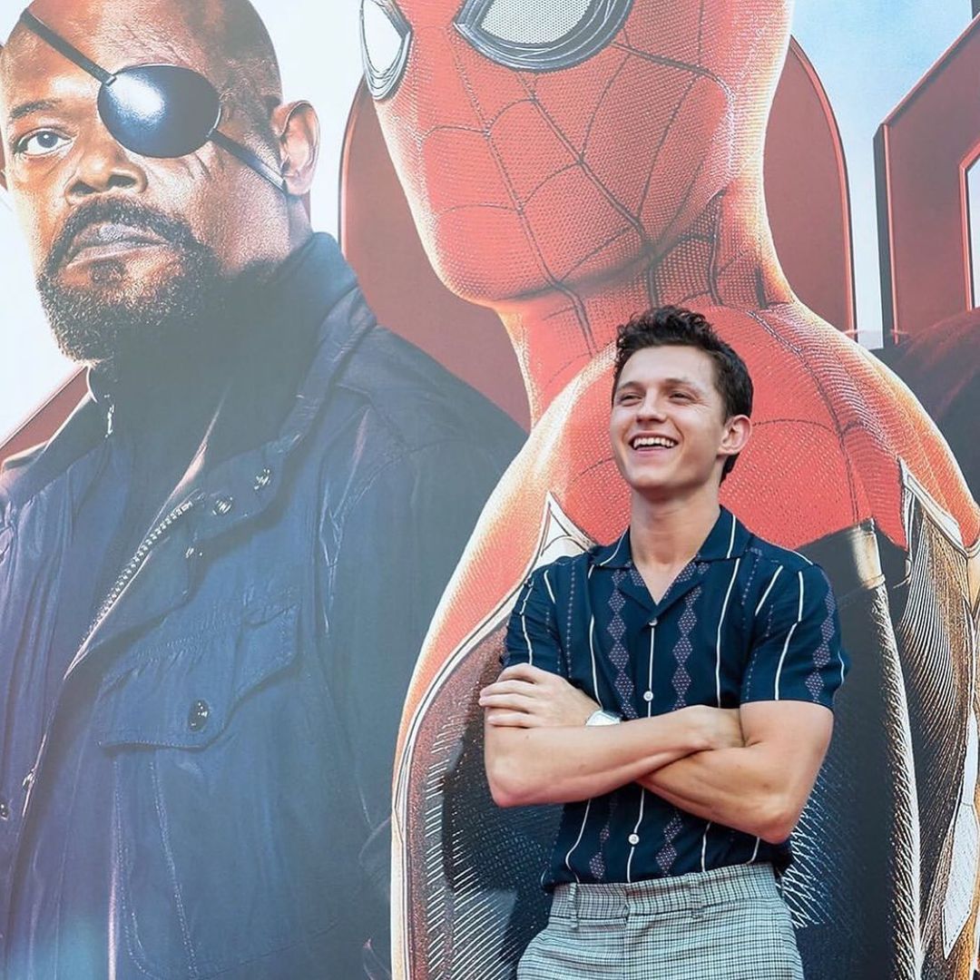 汤姆霍兰德（Tom Holland）因演出漫威电影《蜘蛛侠》而红遍全球！