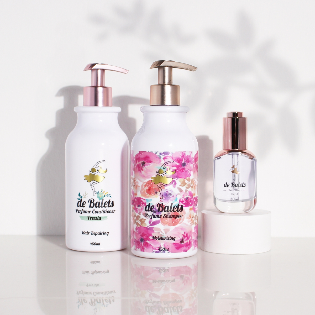 套组：洗发精、护发素 、发精华