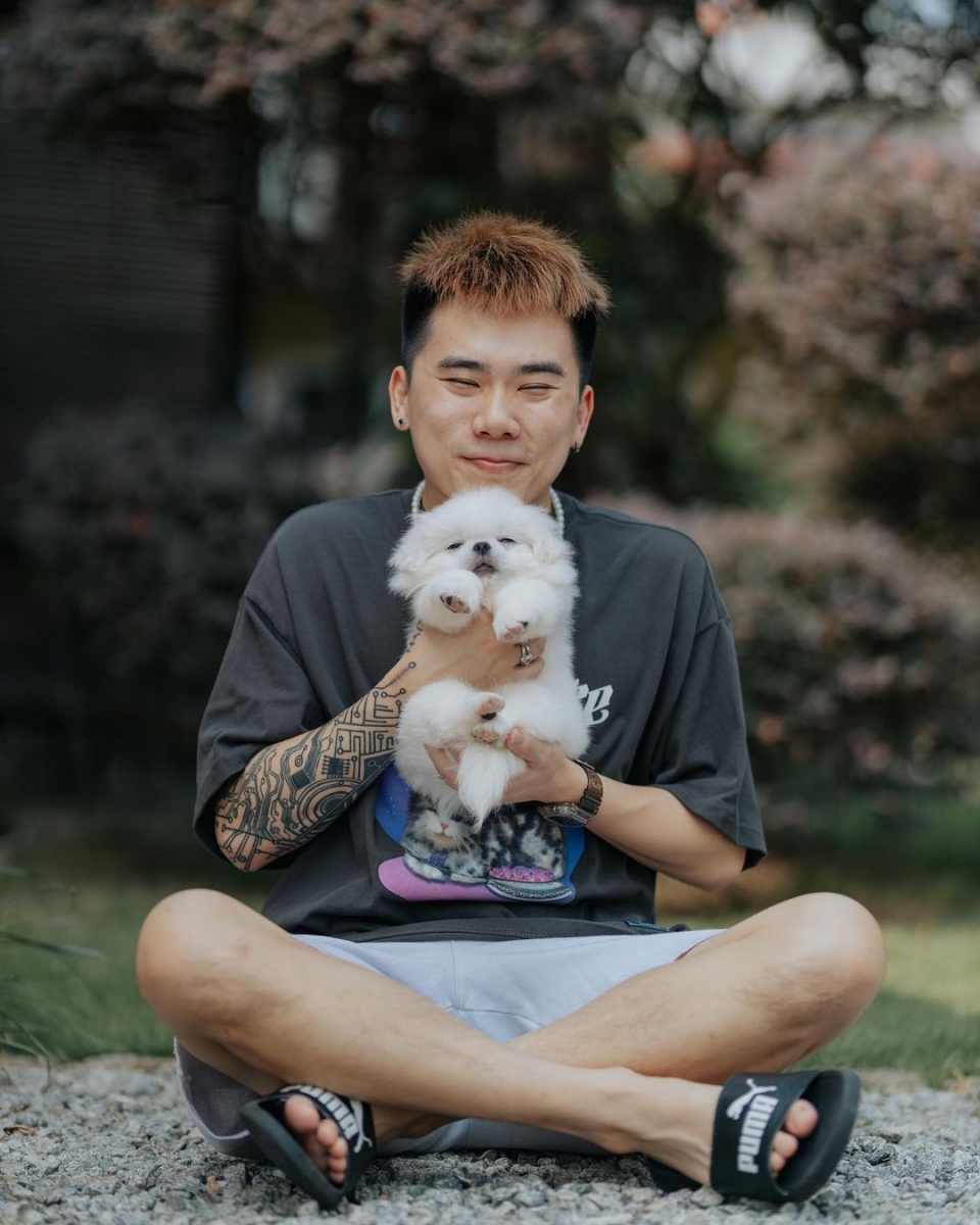 Danny 自从分手后感情动向一直备受关注