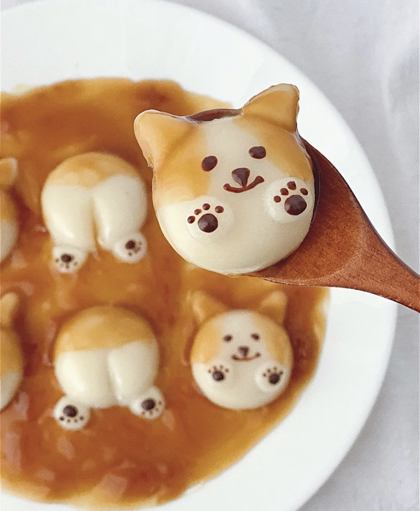 猫咪红糖糯米团子