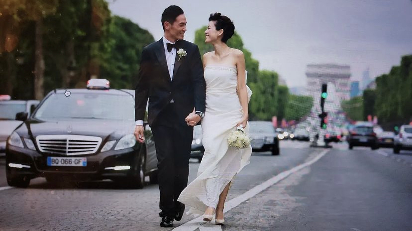 陈茵薇在昨日更是分享了与陈豪的结婚照,甜晒恩爱庆祝两人的周年纪念日!