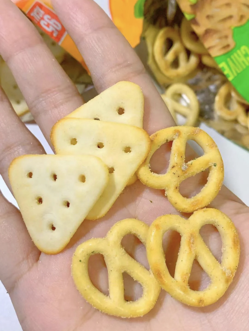 有着非常浓郁的奶酪口味,一袋就只有95大卡吃多了也不会有罪恶感哦!