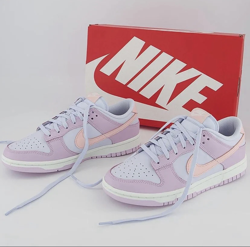 这款让人超心动的Nike Dunk Low Atmosphere Pink是限定彩蛋款哦!