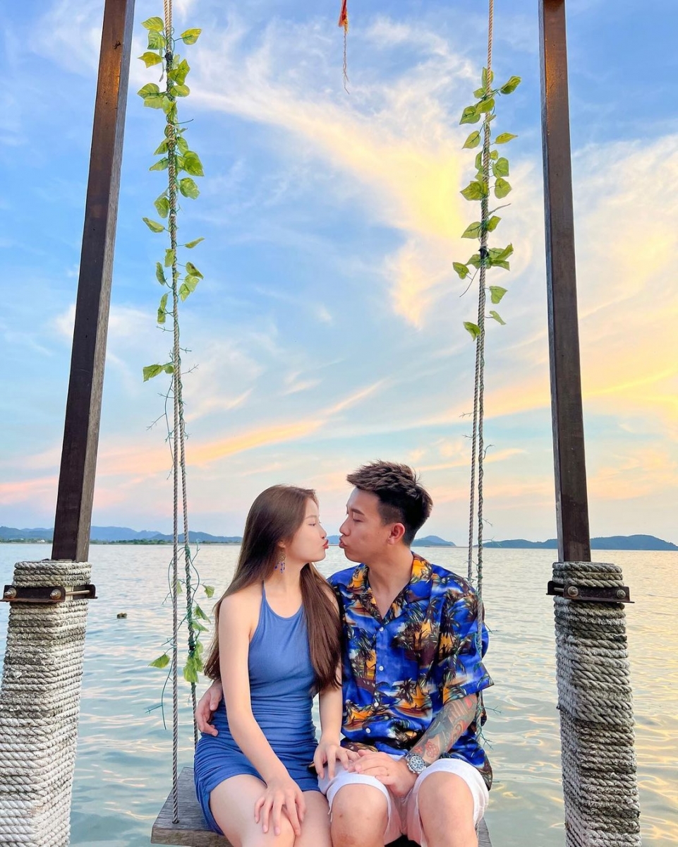 贴文中暴露了分手的端倪