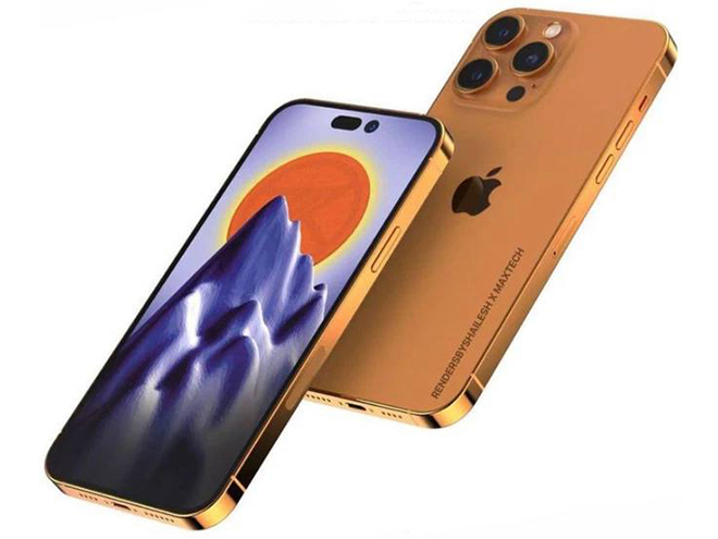 整体采用iPhone 14 Pro系列专属的磨砂背壳、亮面不锈钢中框!