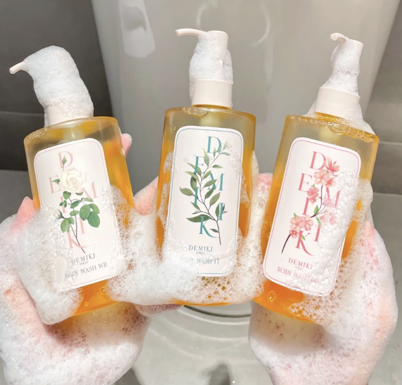 小众又高级的沐浴油还有着超高的颜值!