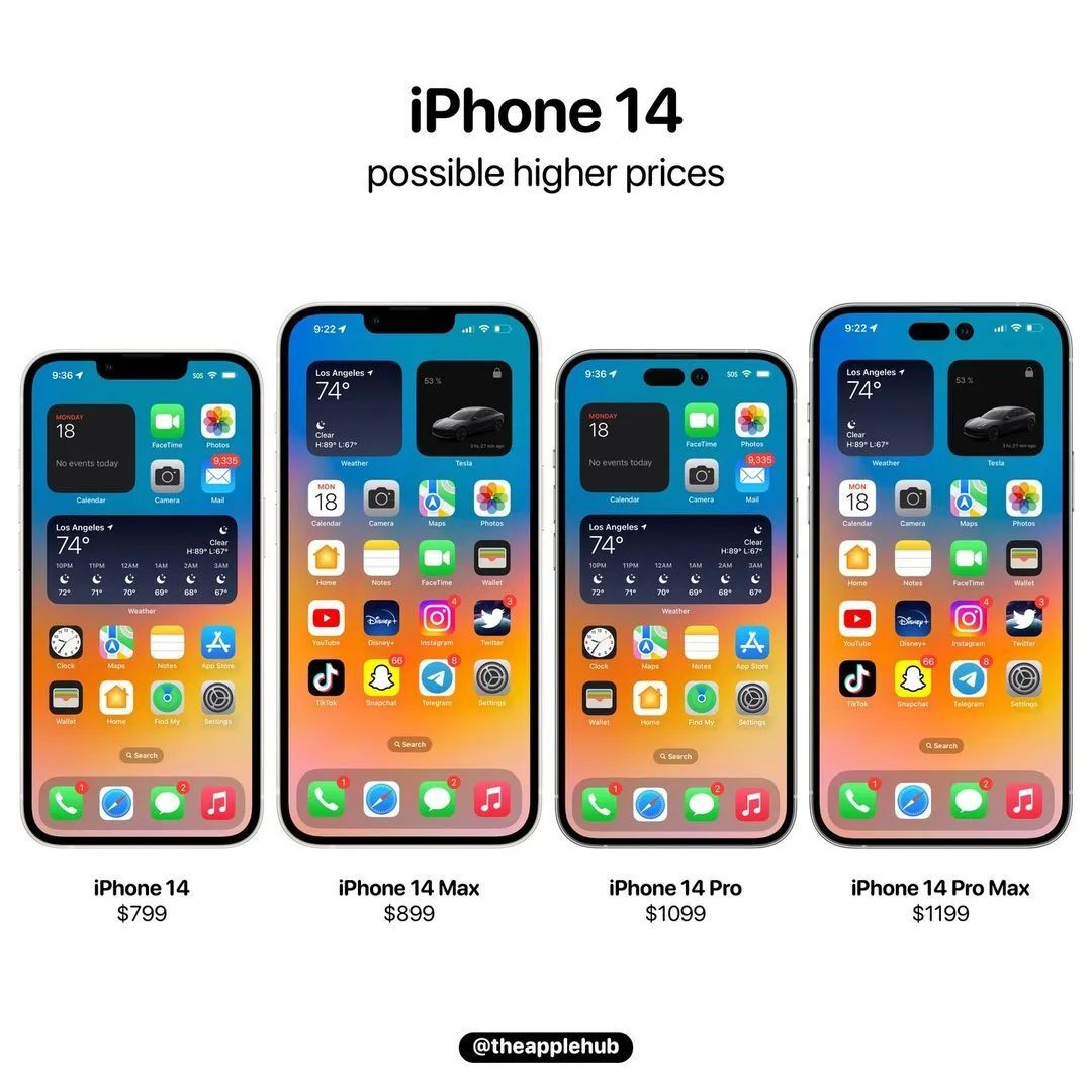 就拭目以待一下 iPhone 14 即将在 9 月举办的新品发布会吧